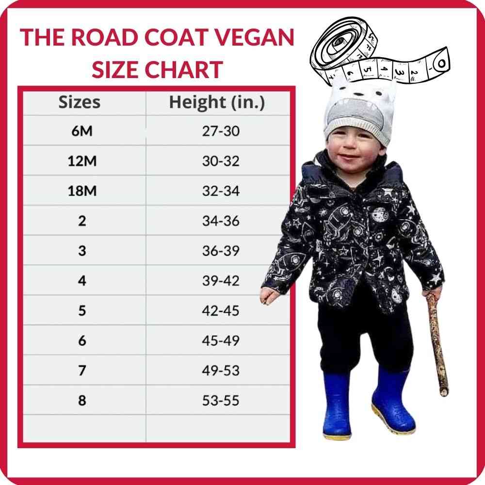 Onekid Car Seat Coat | The Road Coat Vegan - Rocketship Print- Bambi Baby