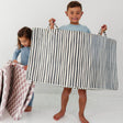 Toki Kids Bold Stripe Vegan Leather Mat - Bambi Baby