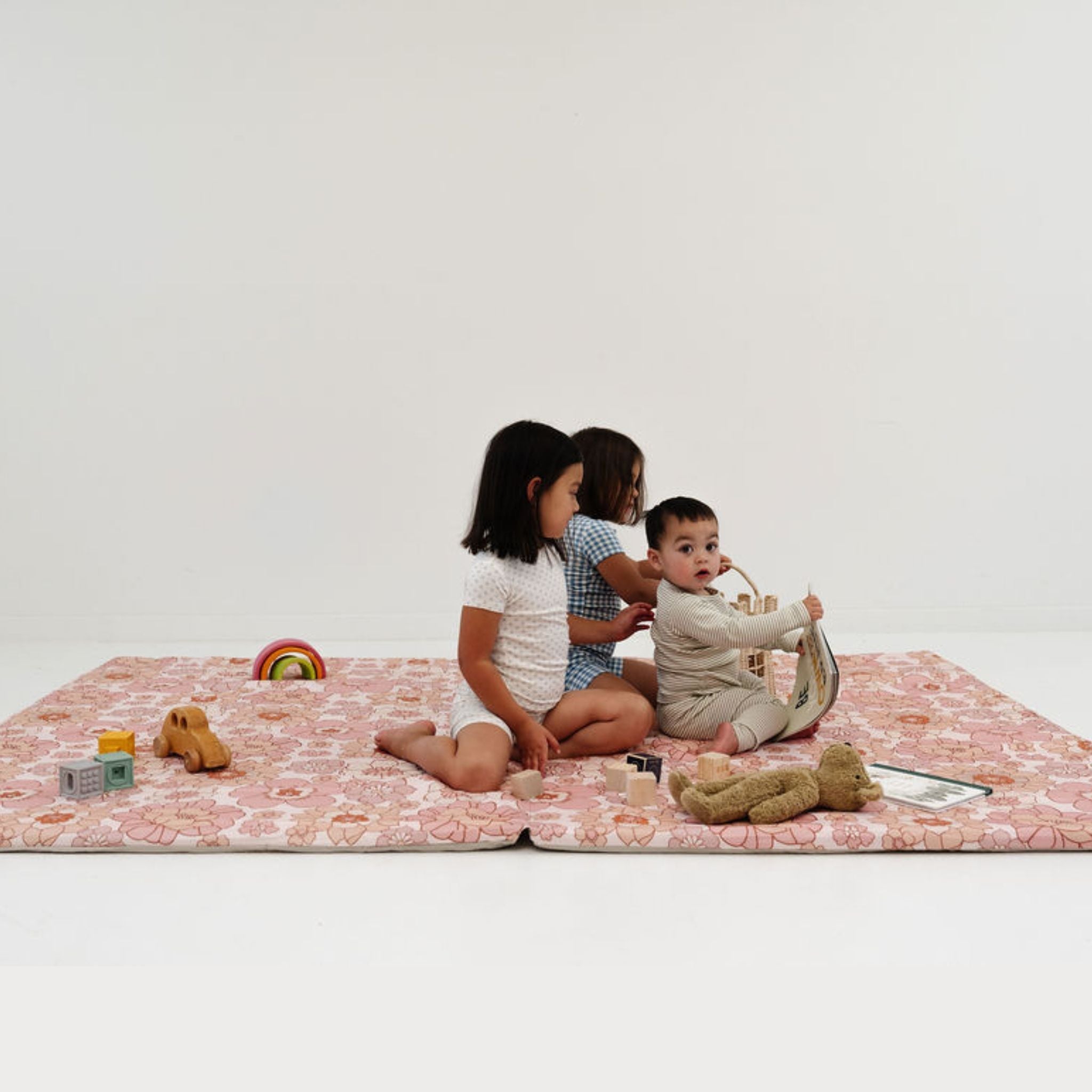 Toki Kids Blooms Organic Cotton Mat- Bambi Baby