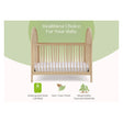 Delta Children Vivi 4-In-1 Convertible Crib- Greenguard Gold Certified - Bambi Baby