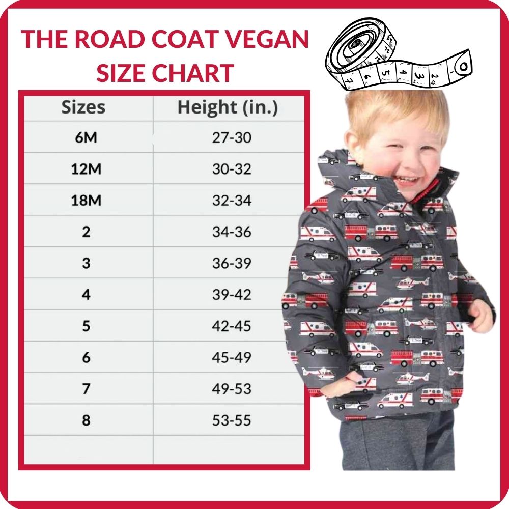 Onekid Car Seat Coat | The Road Coat Vegan - Rescue Print- Bambi Baby