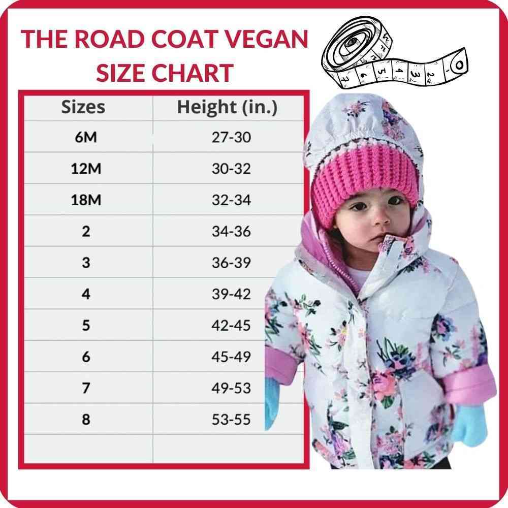 Onekid Car Seat Coat | The Road Coat Vegan - Floral Print- Bambi Baby