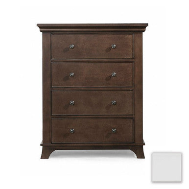 Stella Baby and Child Kensington Collection 4 Drawer Dresser in White- Bambi Baby