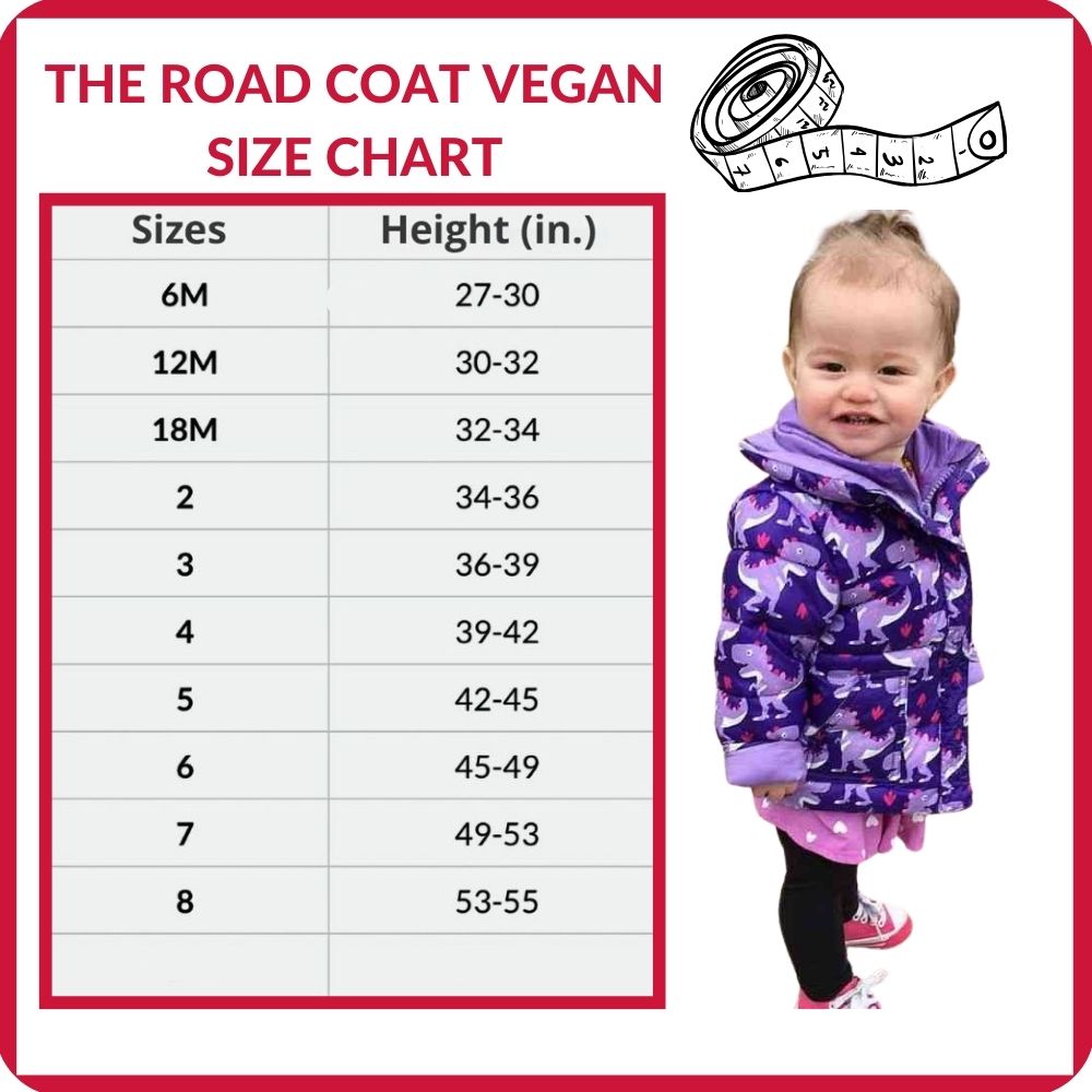 Onekid Car Seat Coat | The Road Coat Vegan - Purple Raptor- Bambi Baby