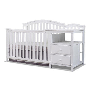 Sorelle Berkley 4 In 1 Crib N Changer in White- Bambi Baby