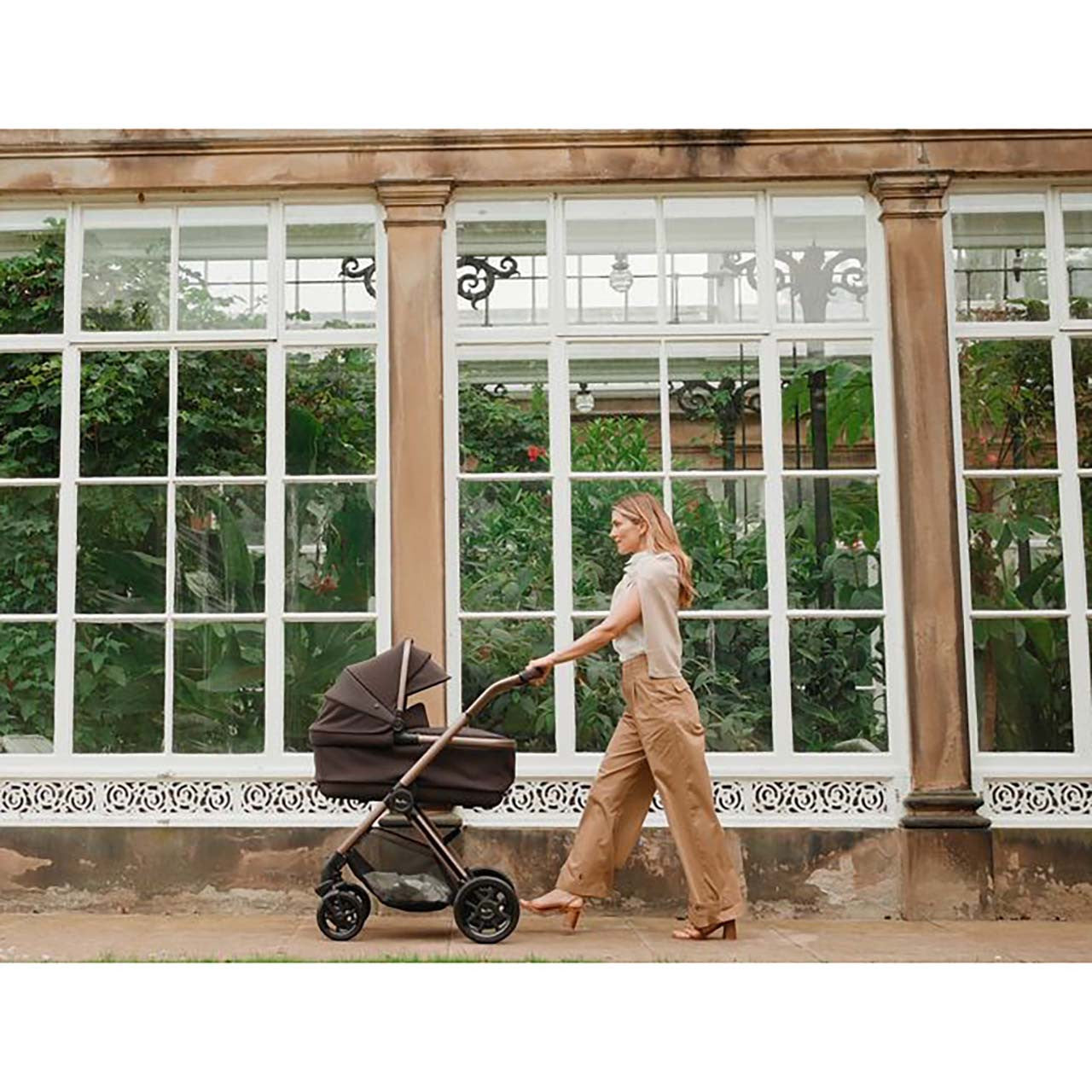 Silver Cross Reef 2 Stroller + Folding Bassinet- Bambi Baby