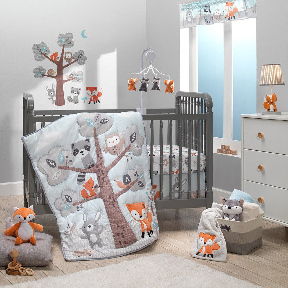Juego de cama de 3 piezas Bedtime Originals Woodland Friends (bolsa pequeña)- Bambi Baby