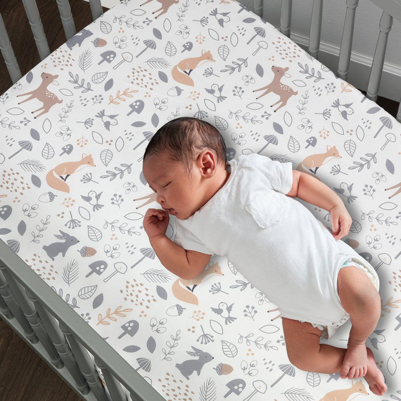 Bedtime Originals Deer Park 3-Piece Bedding Set- Bambi Baby