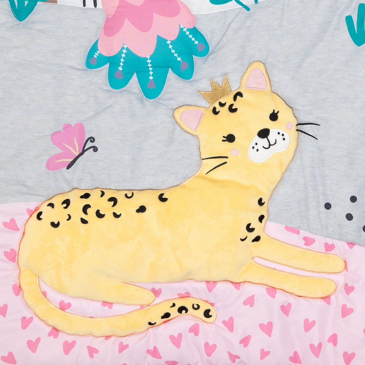 Bedtime Originals Rainbow Jungle 3-Piece Bedding Set- Bambi Baby