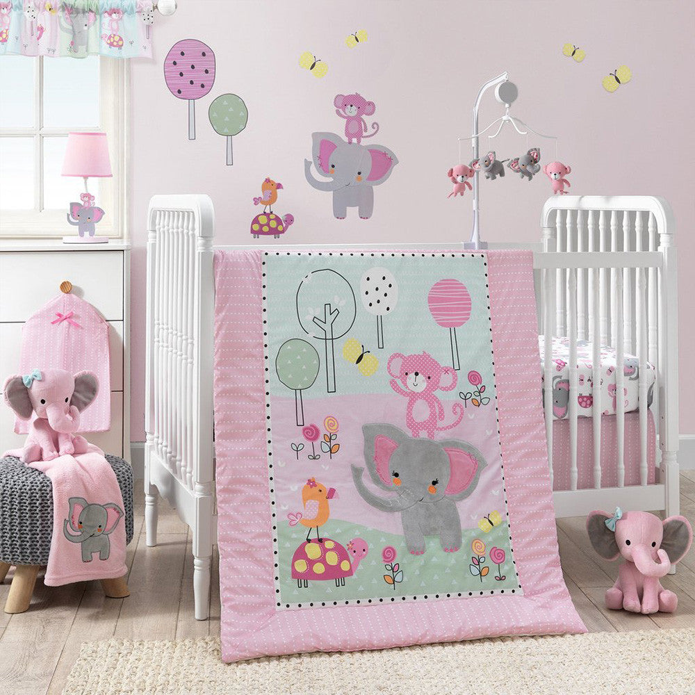 Bedtime Originals Twinkle Toes 3-Piece Bedding Set- Bambi Baby