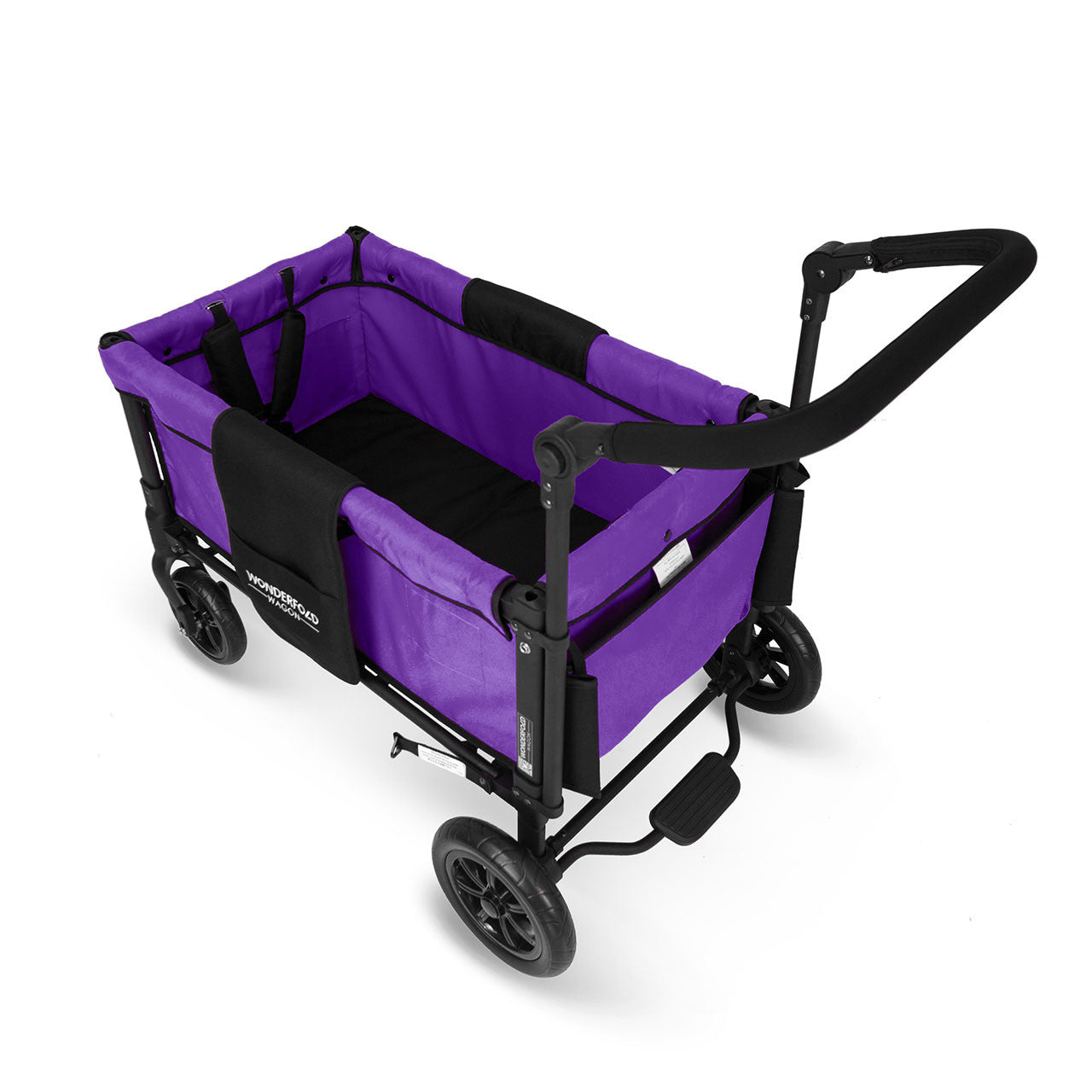 Wonderfold W1 OG Double Stroller Wagon in Cobalt Violet- Bambi Baby