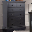Westwood Pine Ridge 5 Drawer Chest in Black - Bambi Baby