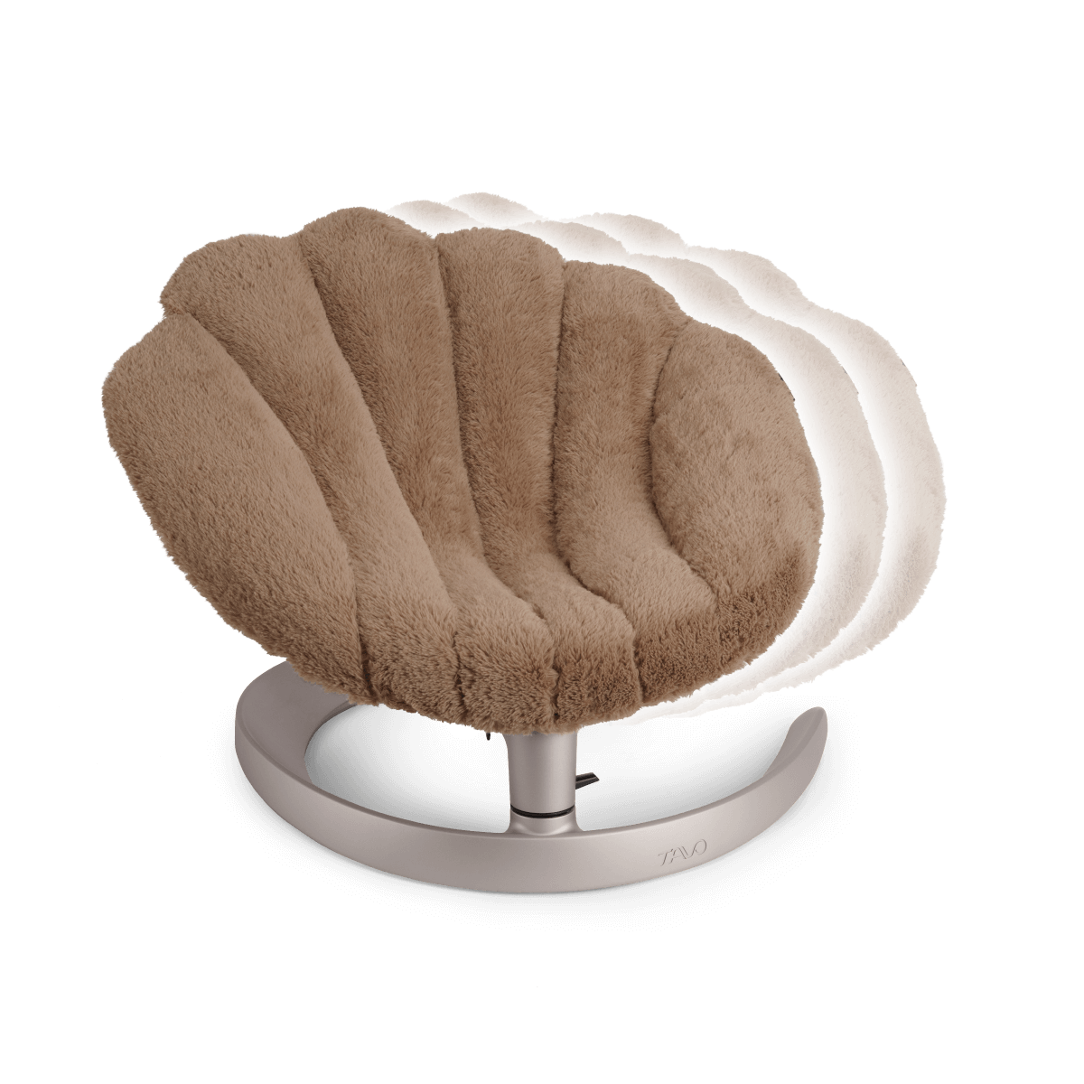 Tavo Shell Pet Bed and Swaying Lounger- Bambi Baby