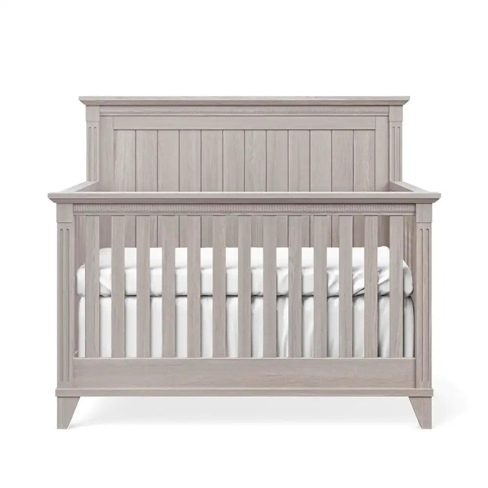 Ash Wood Silva Edison Convertible Crib - Front View | Bambi Baby