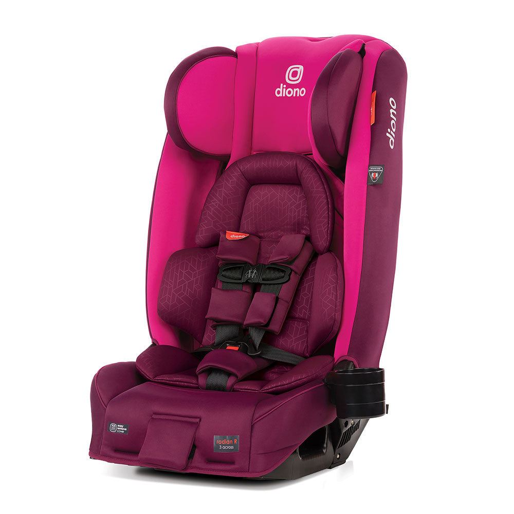 Diono Radian 3RXT Latch All in One Convertible Car Seat in Purple Plum- Bambi Baby