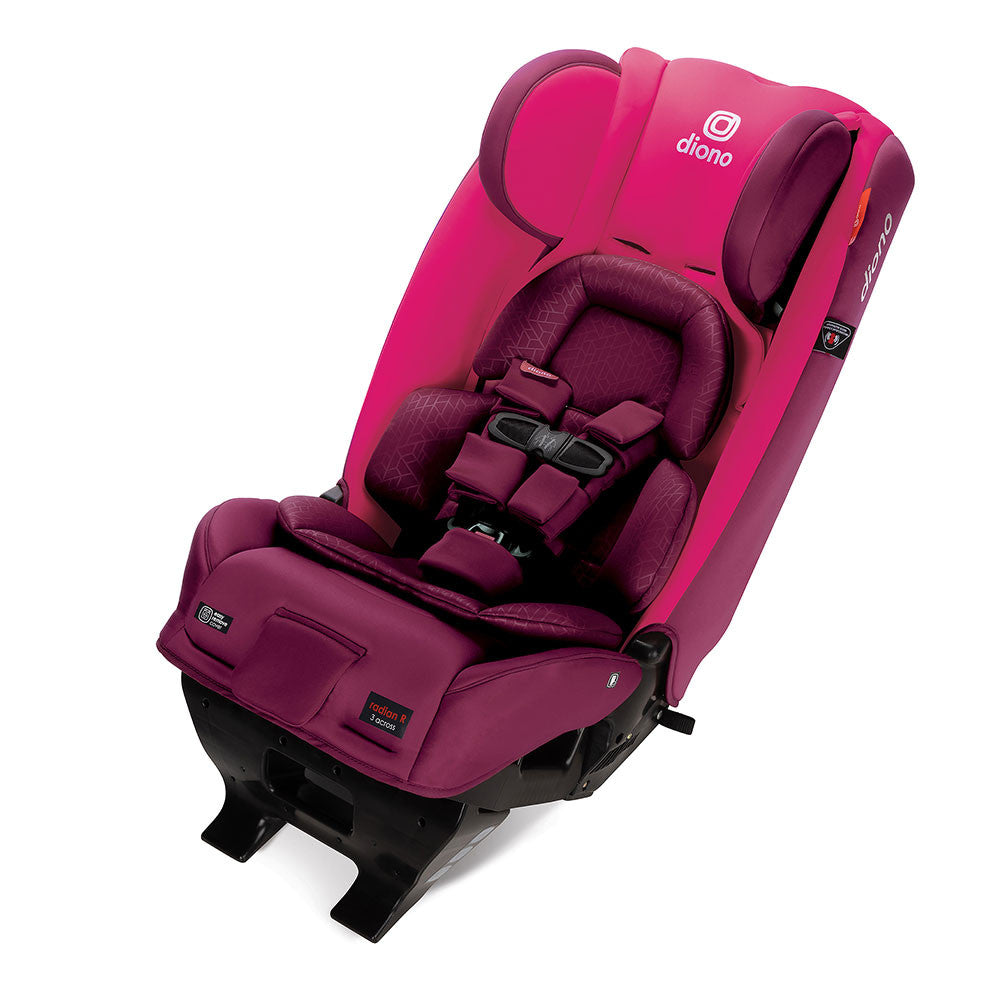 Diono Radian 3RXT Latch All in One Convertible Car Seat in Purple Plum- Bambi Baby