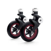 Bugaboo Bee 5 Wheel Caps in Dark Red