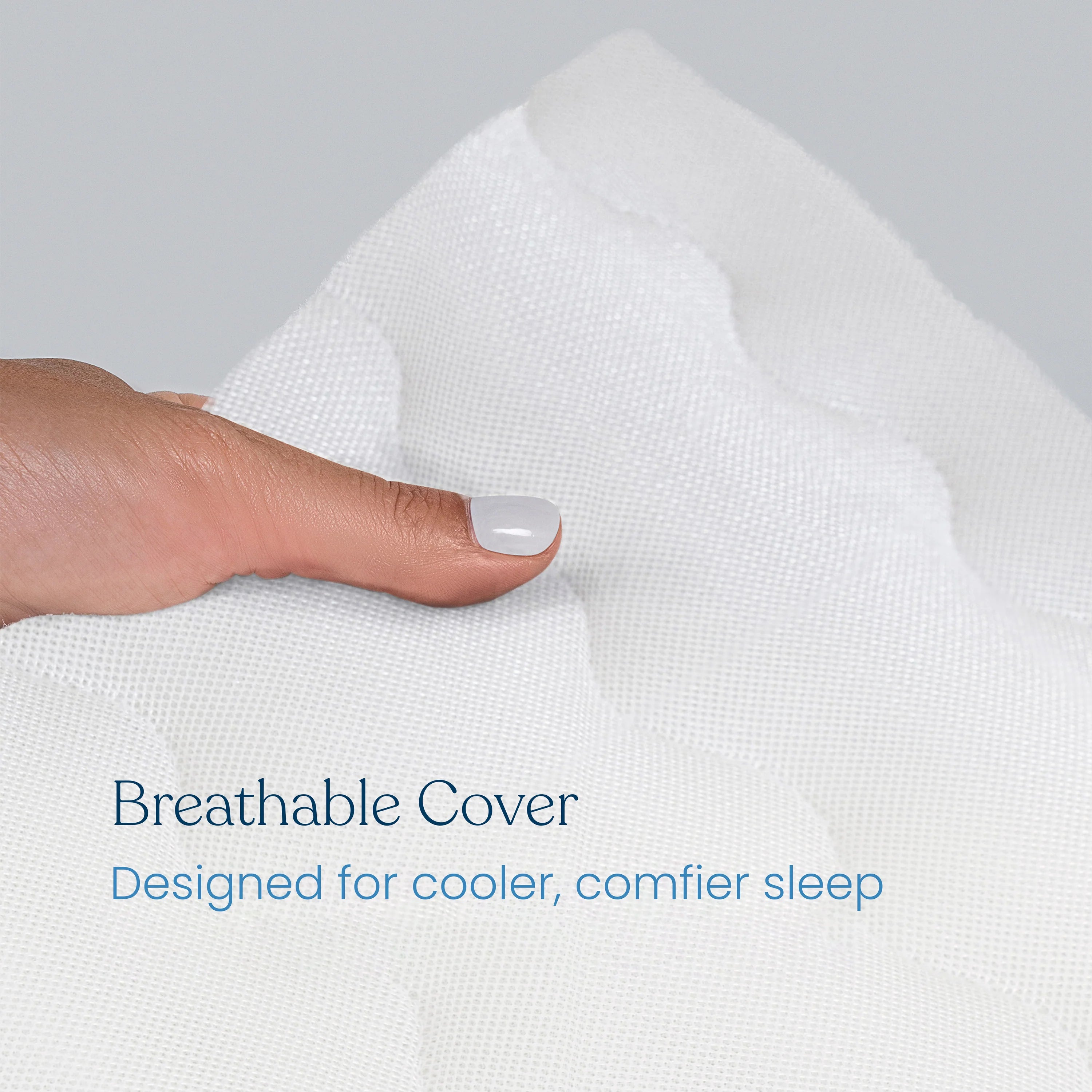 Halo Essential Breathable Crib Mattress - White- Bambi Baby