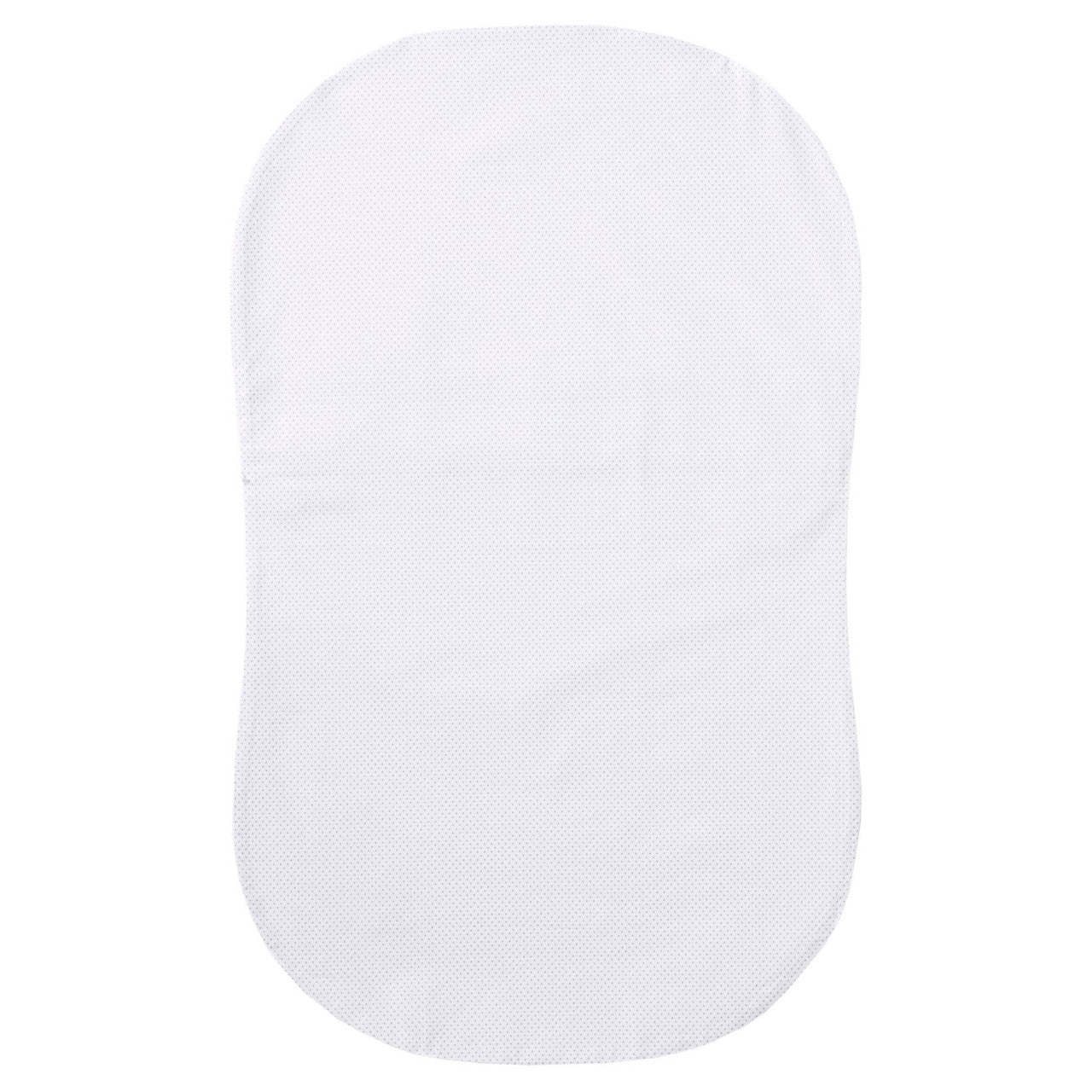 Halo Bassinet Fitted Sheet in Gray Pin Dot- Bambi Baby