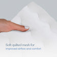 Halo Breathable Crib Mattress Cover - White - Bambi Baby
