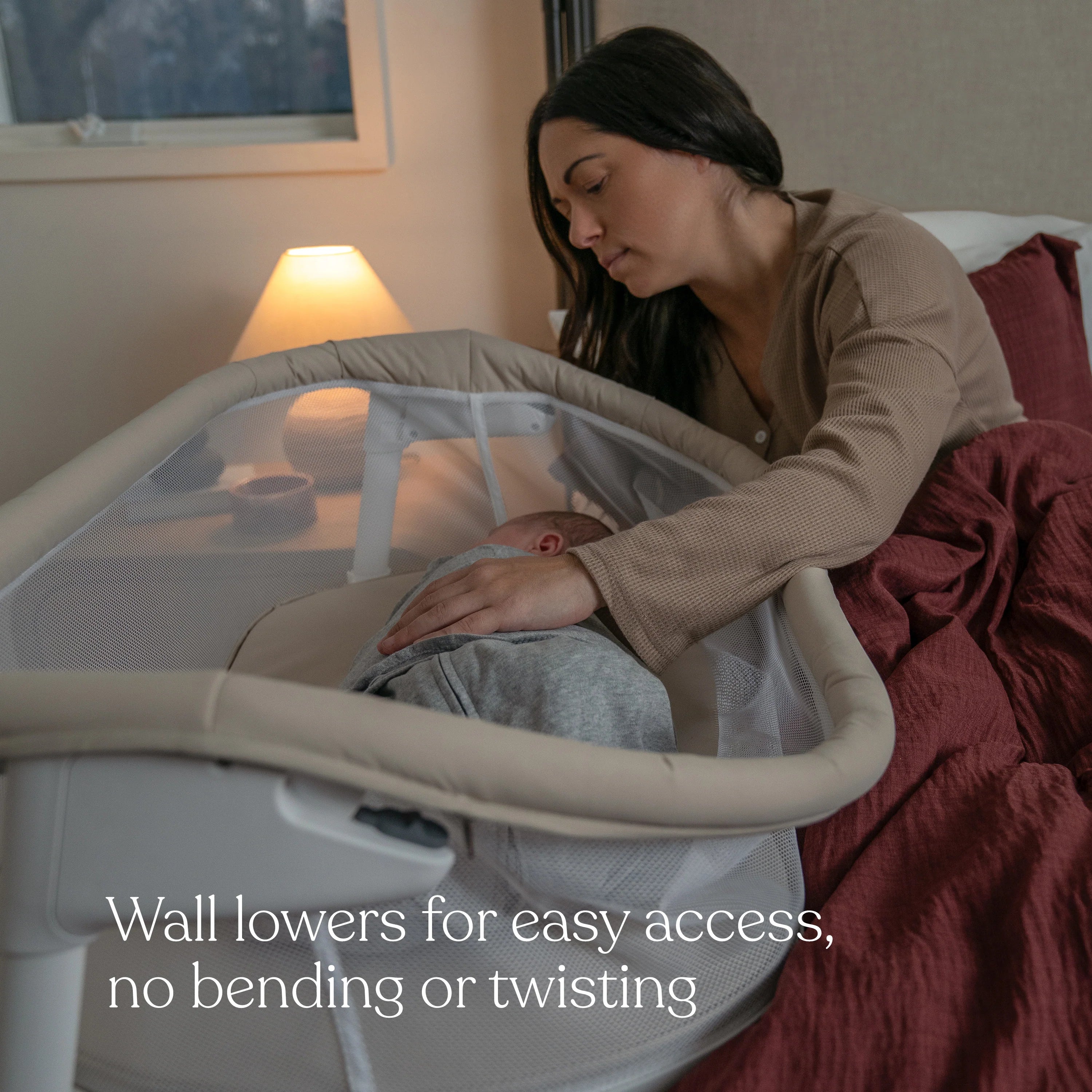 Halo BassiNest® Lite Portable Bassinet - Oat- Bambi Baby