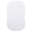 Lençol com elástico orgânico Halo Bassinet em branco - Bambi Baby