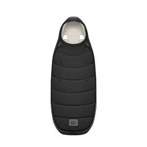Sepia Black CYBEX Platinum Footmuff - Front View | Bambi Baby
