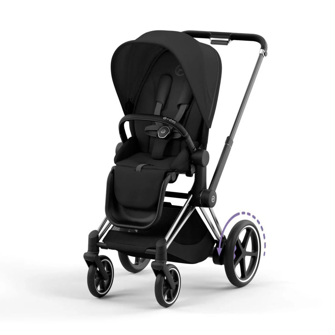 Cybex ePriam2 Marco cromado/negro- Bambi Baby