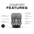 CYBEX Callisto G 360° Rotating All-in-One Convertible Car Seat - Bambi Baby