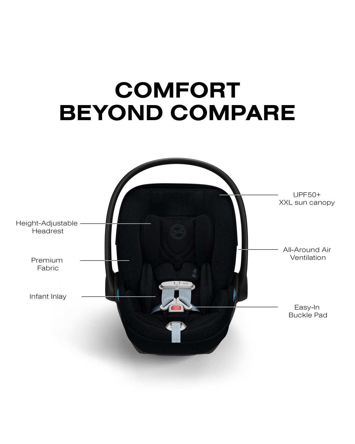 Asiento de coche infantil CYBEX Cloud T SensorSafe- Bambi Baby