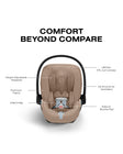 CYBEX Cloud T Comfort Extend Infant Car Seat with SensorSafe - Bambi Baby