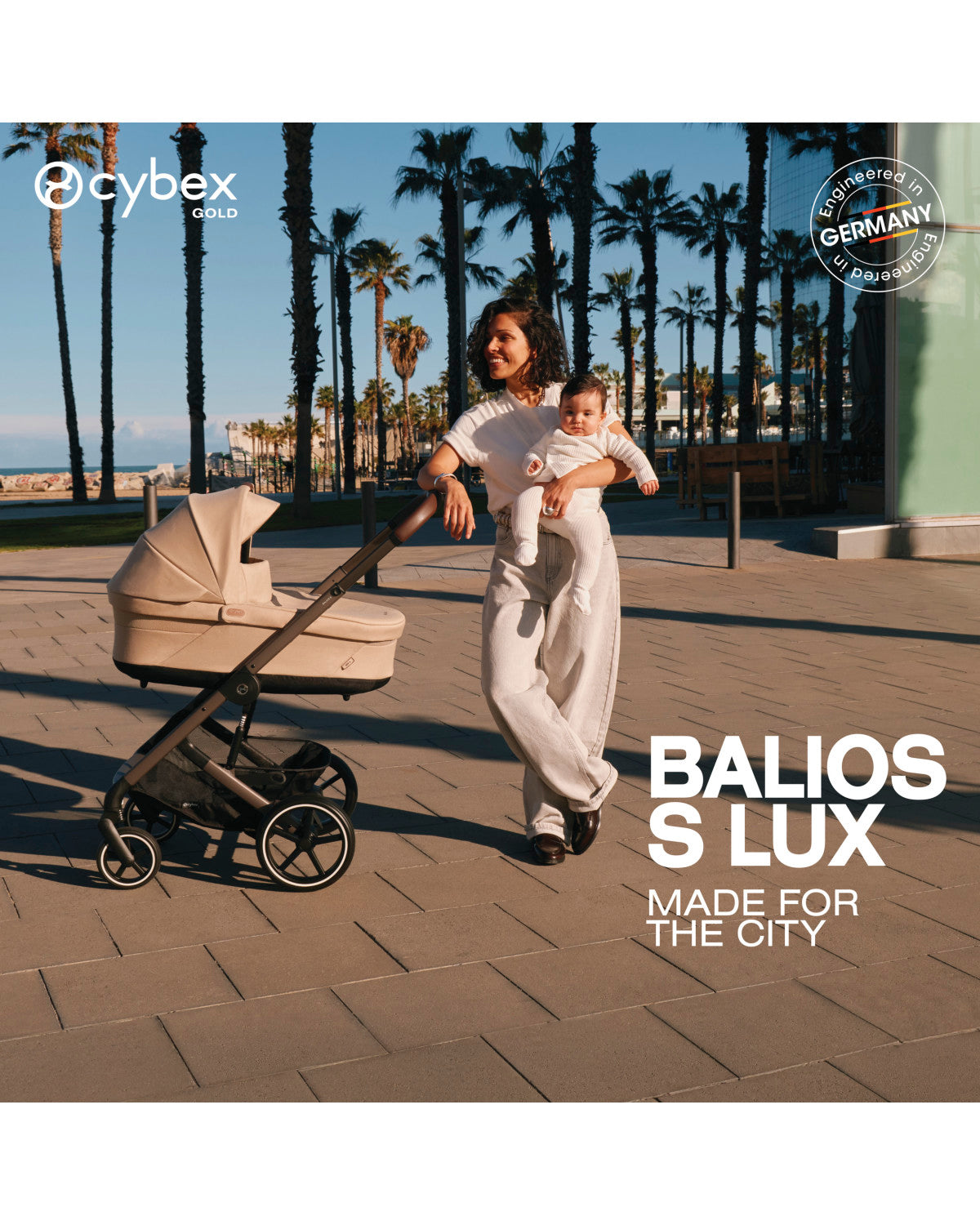 CYBEX Balios S Lux + Cloud G Pro Travel System- Bambi Baby