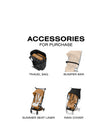 CYBEX LIBELLE Stroller + Cloud G Pro Infant Car Seat Travel System - Chocolate Brown - Bambi Baby
