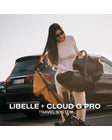 CYBEX LIBELLE Stroller + Cloud G Pro Infant Car Seat Travel System - Chocolate Brown - Bambi Baby