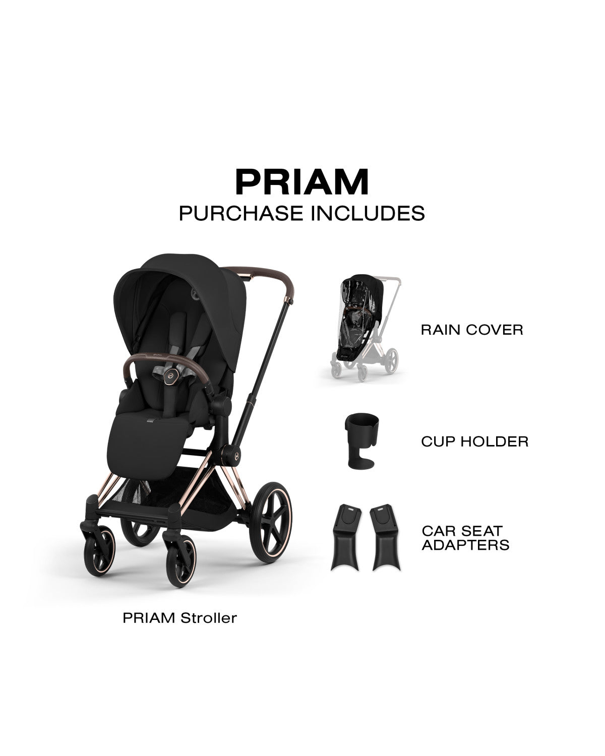 CYBEX PRIAM Stroller - Comfort Collection- Bambi Baby
