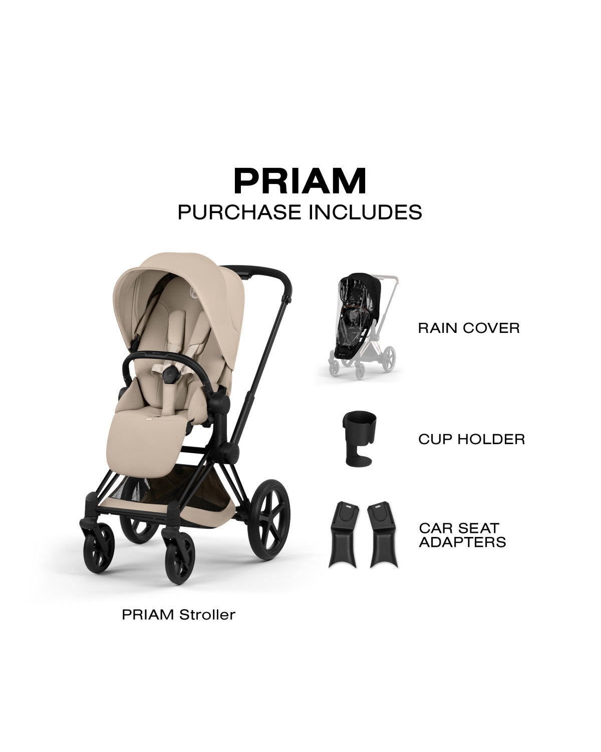 CYBEX PRIAM Stroller - Comfort Collection- Bambi Baby