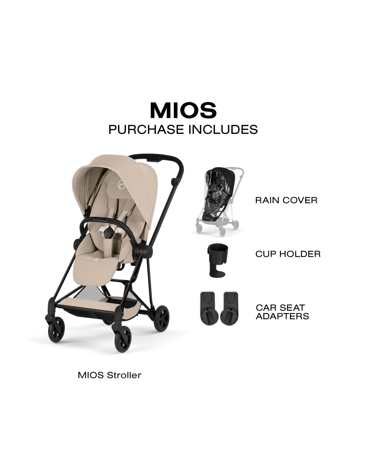 CYBEX MIOS Stroller - Comfort Collection- Bambi Baby