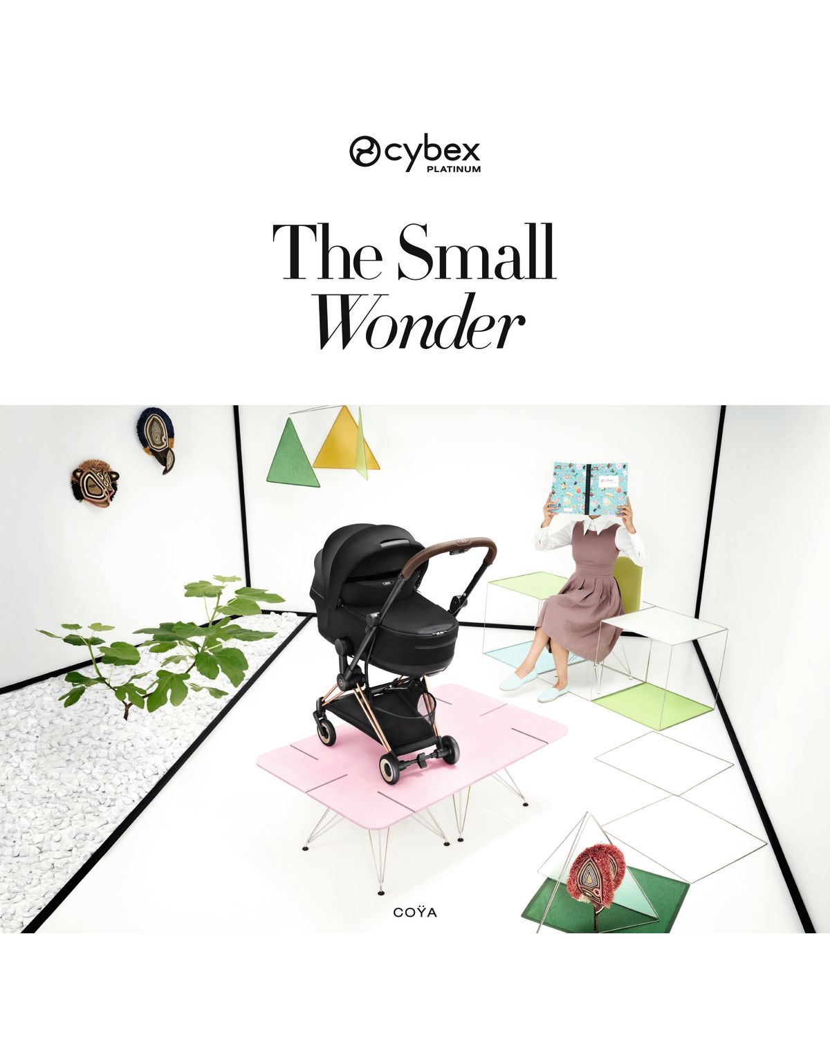 CYBEX MIOS/COYA Fold Lux Carry Cot - Style Collection- Bambi Baby