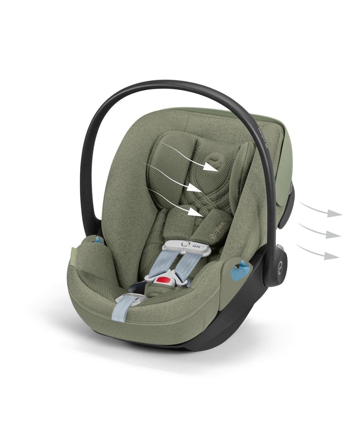 CYBEX Cloud T Comfort Extend Infant Car Seat with SensorSafe- Bambi Baby