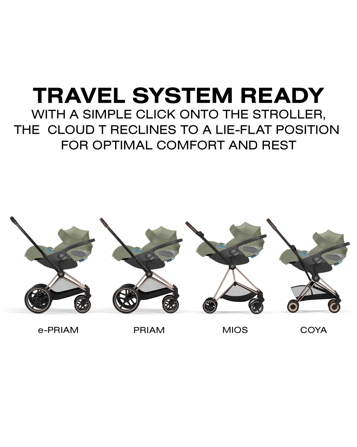 CYBEX Cloud T Comfort Extend Infant Car Seat with SensorSafe- Bambi Baby