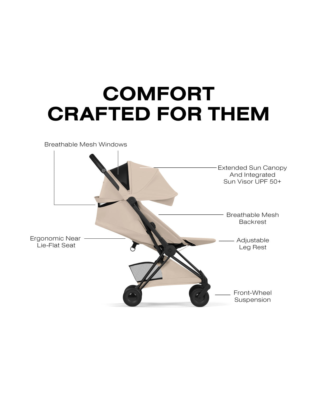 Cybex COYA Stroller - Style Collection- Bambi Baby