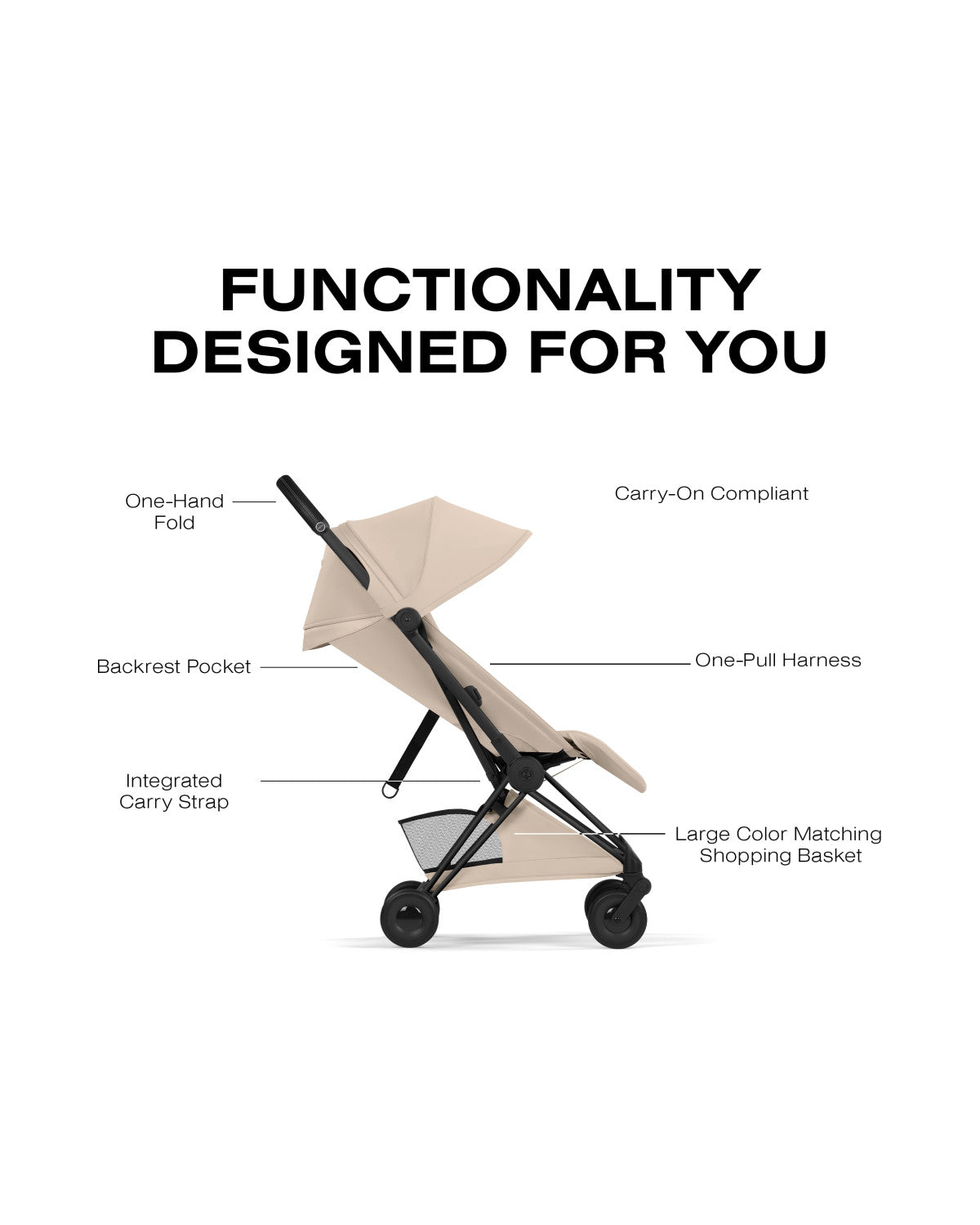 Cybex COYA Stroller - Style Collection- Bambi Baby
