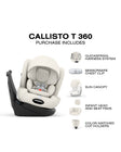 Cybex Callisto T 360 Rotating All-in-One Convertible Car Seat - Bambi Baby