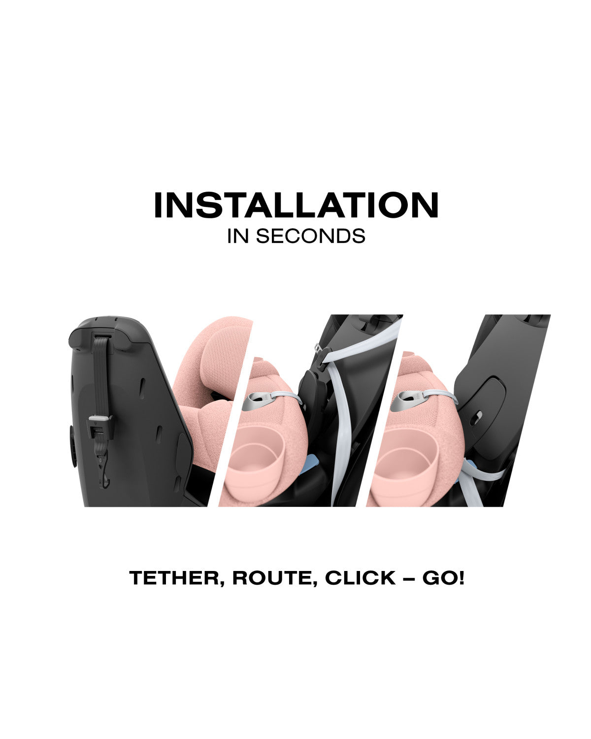 Cybex Callisto T 360 Rotating All-in-One Convertible Car Seat- Bambi Baby