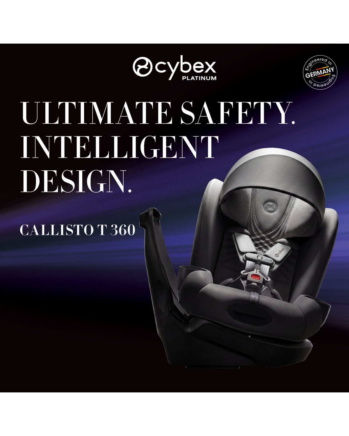 Cybex Callisto T 360 Rotating All-in-One Convertible Car Seat- Bambi Baby