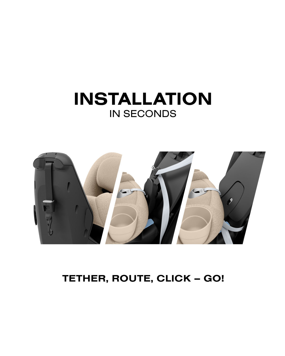 Cybex Callisto T 360 Rotating All-in-One Convertible Car Seat- Bambi Baby