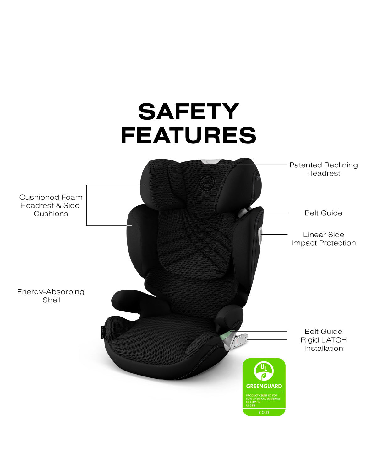 CYBEX SOLUTION T High-Back Booster Seat