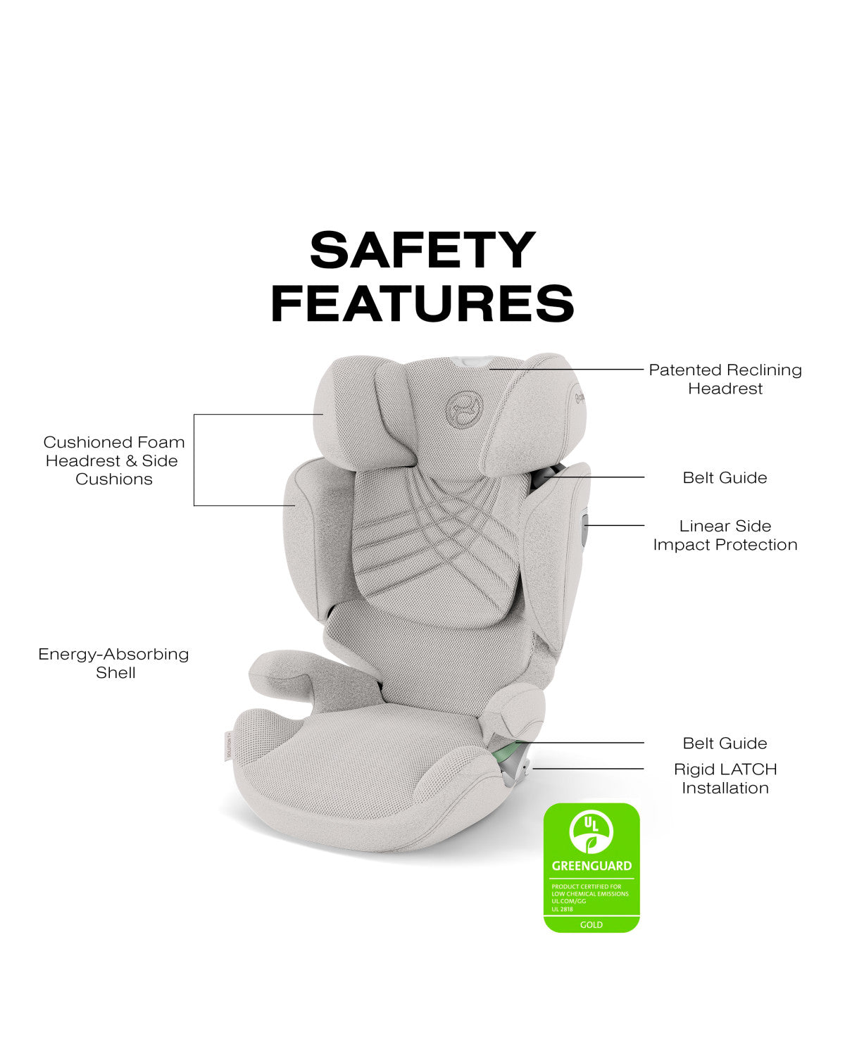Cybex SOLUTION T High-Back Booster Seat- Bambi Baby