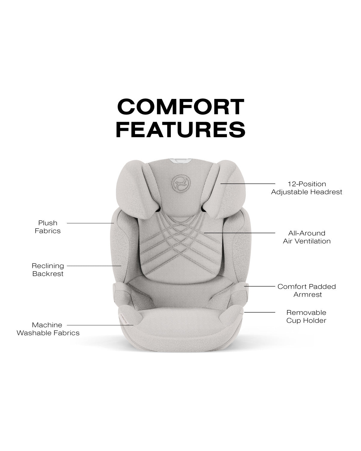 Cybex SOLUTION T High-Back Booster Seat- Bambi Baby