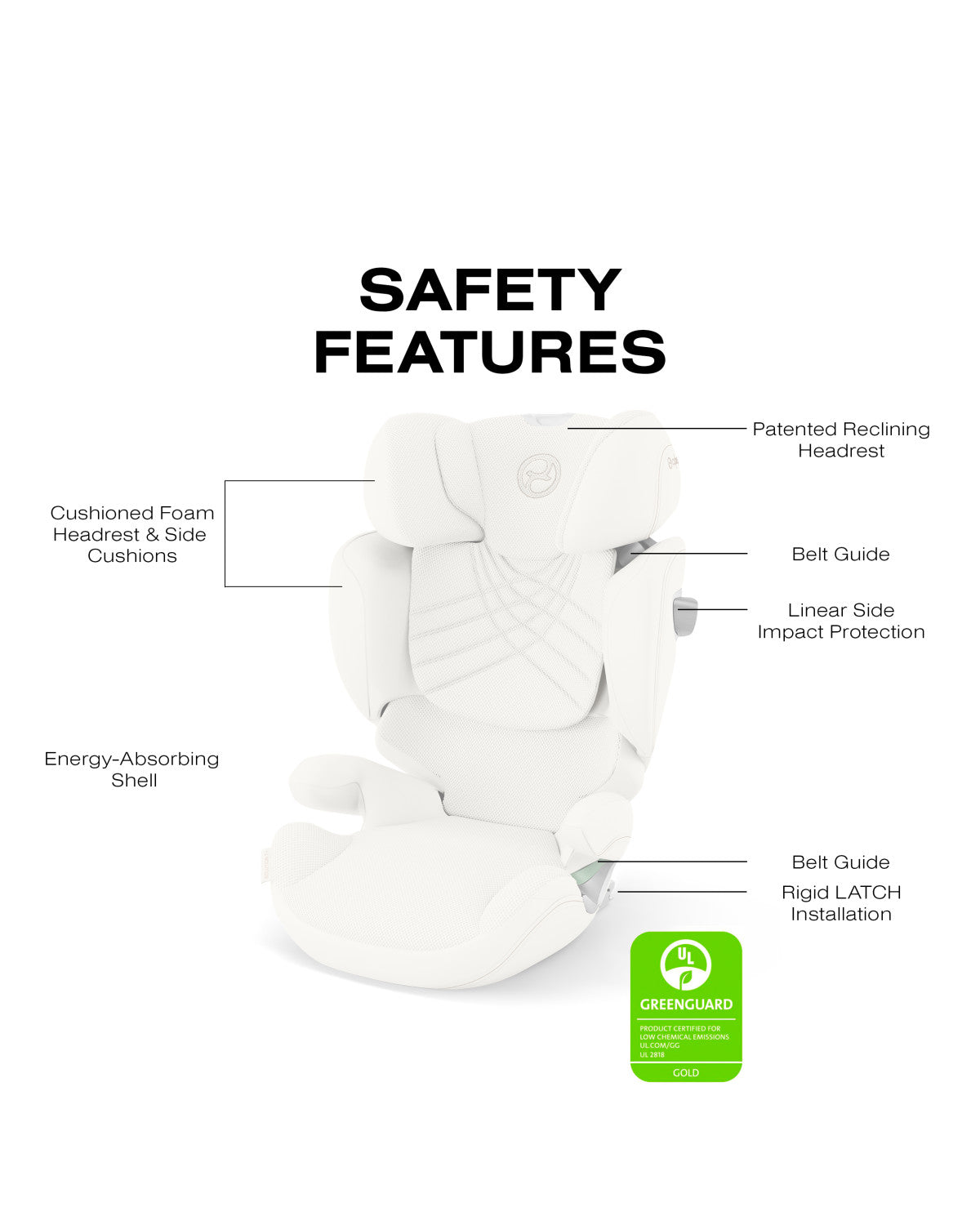 CYBEX SOLUTION T High-Back Booster Seat- Bambi Baby